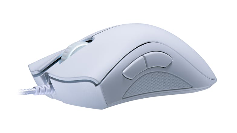 Razer DeathAdder Essential Ergonomic Wired Gaming Mouse - White