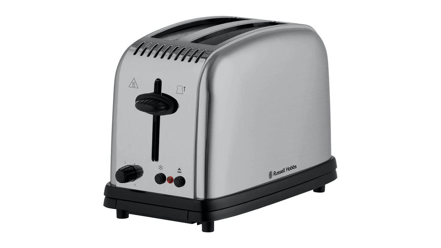 Russell Hobbs Classic 2 Slice Toaster Brushed Stainless Steel RHT12BRU