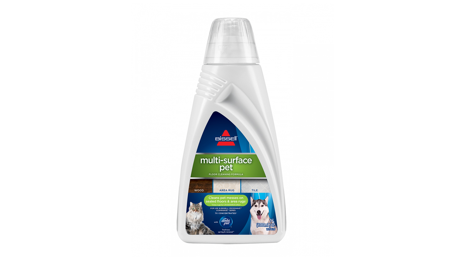 Bissell CrossWave Multi Surface Pet 1L Formula