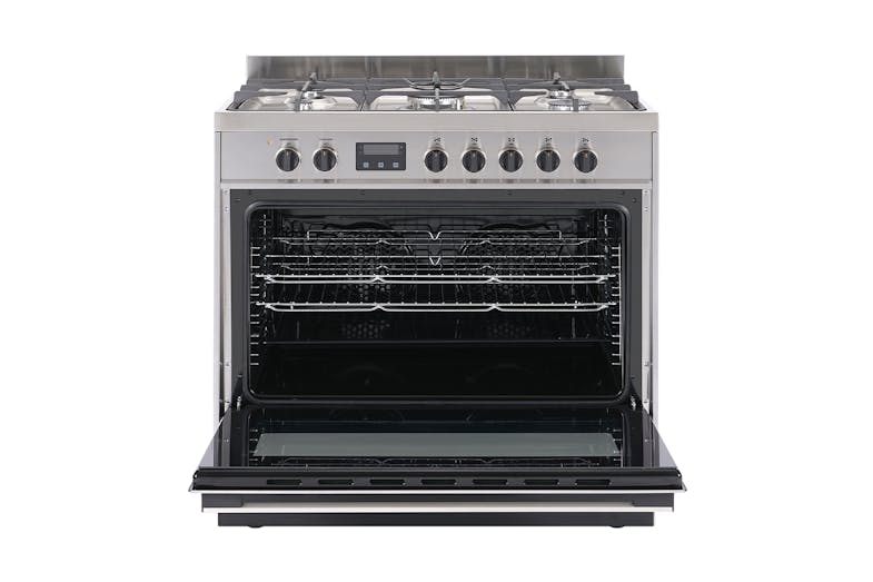 Freestanding Cooker, Dual Fuel, 90cm, 5 Burners