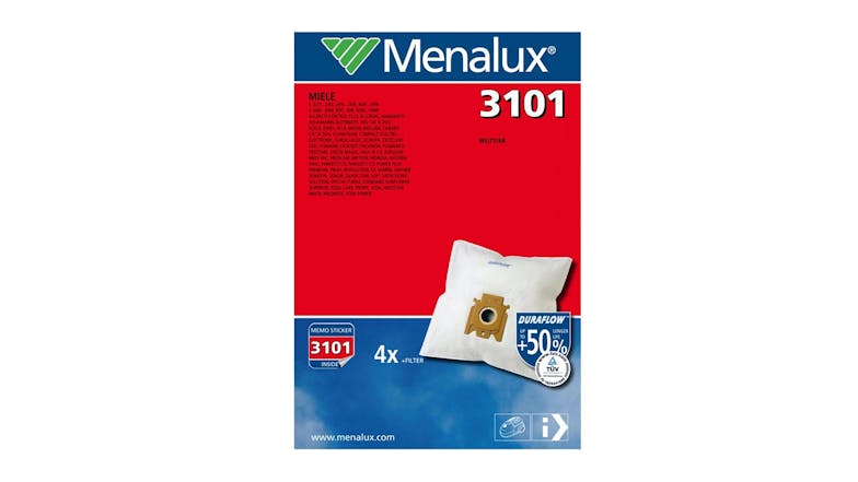 Menalux Duraflow 3101 Replacement Vacuum Bags