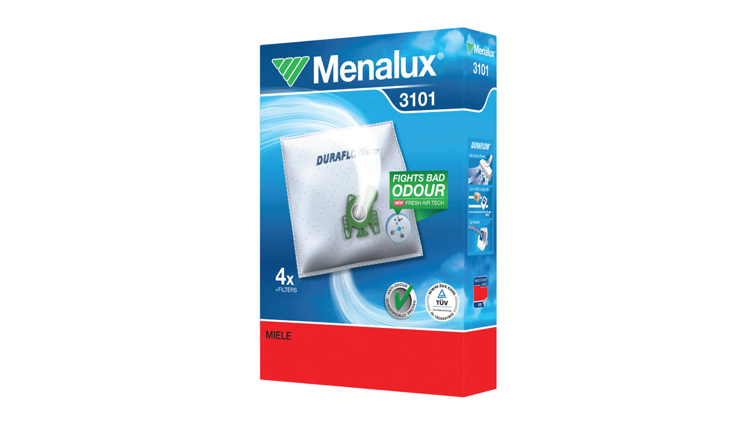 Menalux Duraflow 3101 Vacuum Bag