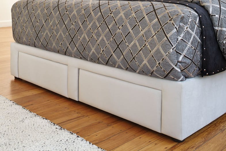 Luxe2 Queen Bed Frame with Drawer Base