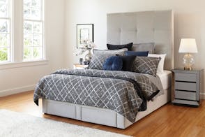 Luxe Queen Bed Frame with Drawer Base