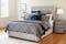 Luxe2 Double Bed Frame with Drawer Base