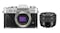 Fujifilm X-T30 Mirrorless Camera with 15-45 mm f/3.5-5.6 XC Lens - Silver