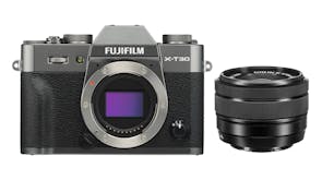 Fujifilm X-T30 Mirrorless Camera with 15-45 mm f/3.5-5.6 XC Lens - Charcoal Silver