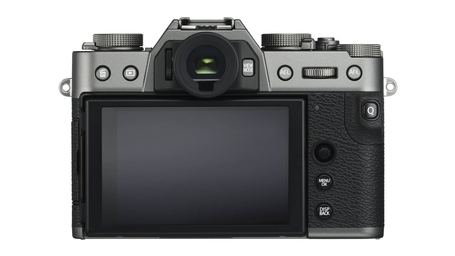 Fujifilm X-T30 Mirrorless Camera with 15-45 mm f/3.5-5.6 XC Lens - Charcoal Silver
