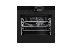 AEG 60cm 17 Function Pyroluxe Oven - Black