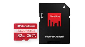 Strontium Nitro Plus Endurance A2 microSD Card with SD Adapter - 32GB