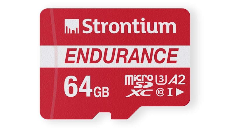 Strontium Nitro Plus Endurance A2 microSD Card with SD Adapter - 64GB