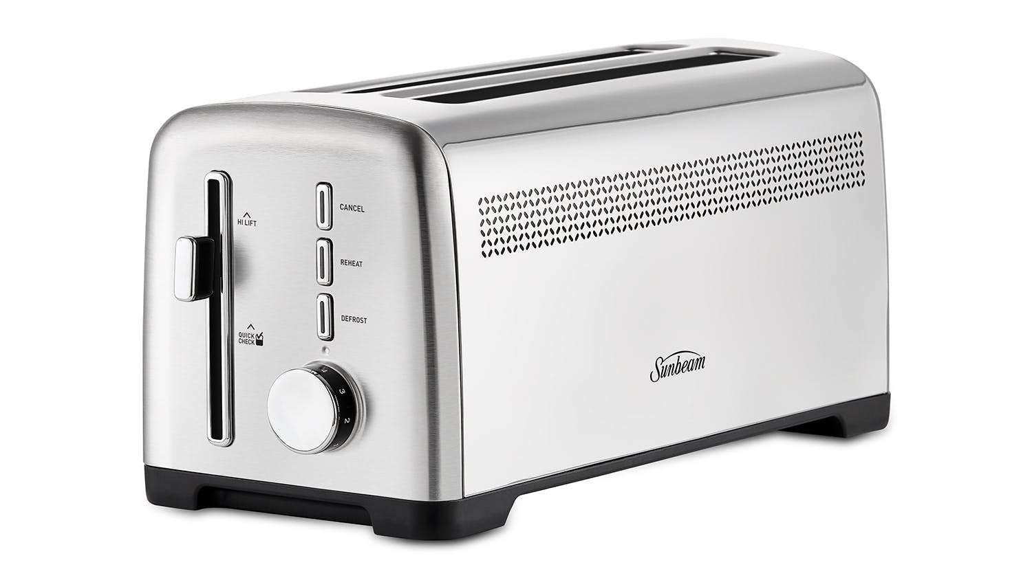 Sunbeam 4-Slice Extra-Wide Toaster, Black, 7 Settings