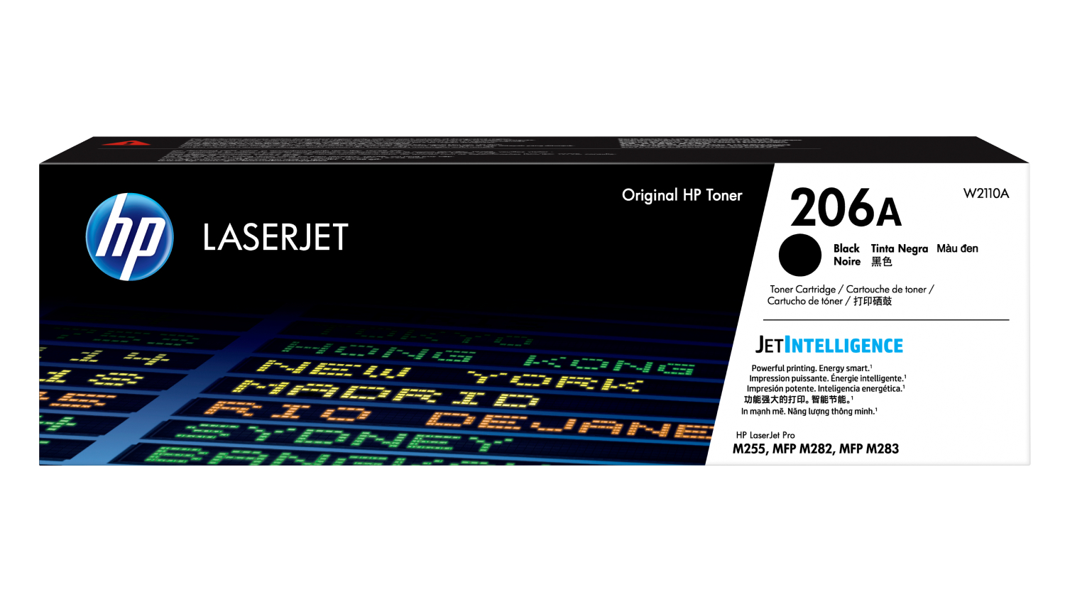 HP 206A LaserJet Toner Cartridge - Black (W2110A) Up to 1350 Page Yield