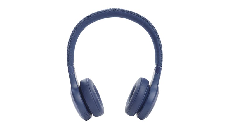 JBL Live 460 Noise-Cancelling Wireless On-Ear Headphones - Blue