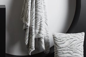 Artic Faux Fur Throw by Top Drawer