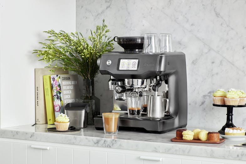 Breville The Oracle Touch Espresso Machine - Black Stainless Steel