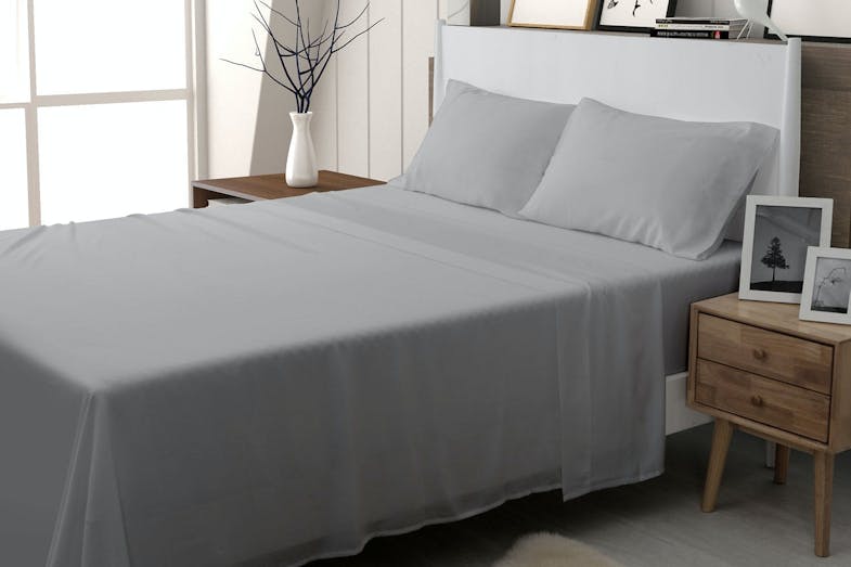 Tencel Touch Sheet Set by My Bambi - Pewter