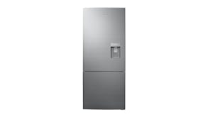 Samsung 424L Bottom Mount Fridge Freezer with Water Dispenser - Metal Silver (SRL446DLS)