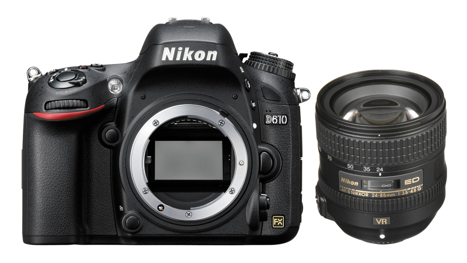 Nikon D610 FullFrame DSLR with 2485mm f/3.54.5G ED VR Lens Harvey Norman New Zealand