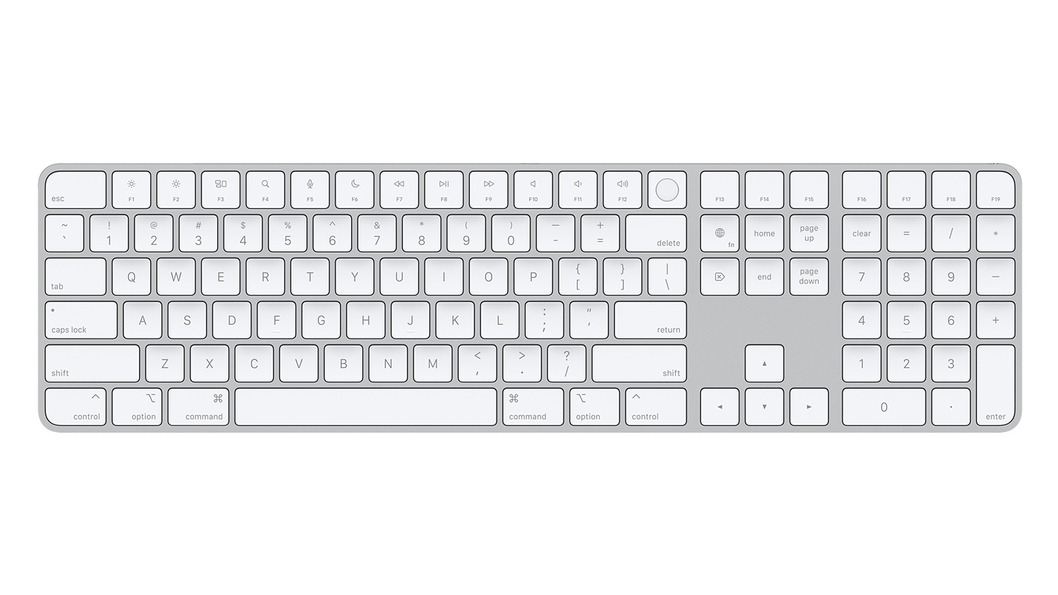 Apple Magic Keyboard with Touch ID and Numeric Keypad for Mac Models with Apple Silicon