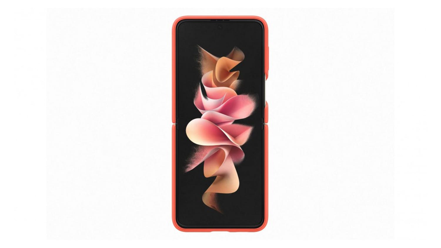 Samsung Silicone Ring Cover for Samsung Z Flip3 - Coral
