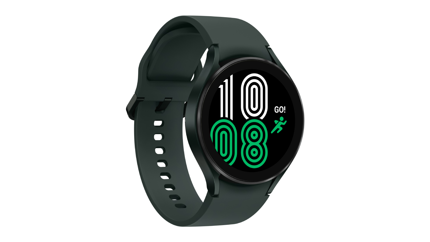 Samsung Galaxy Watch4 Smartwatch - Green Case with Green Band (44mm Case,  GPS, Bluetooth)