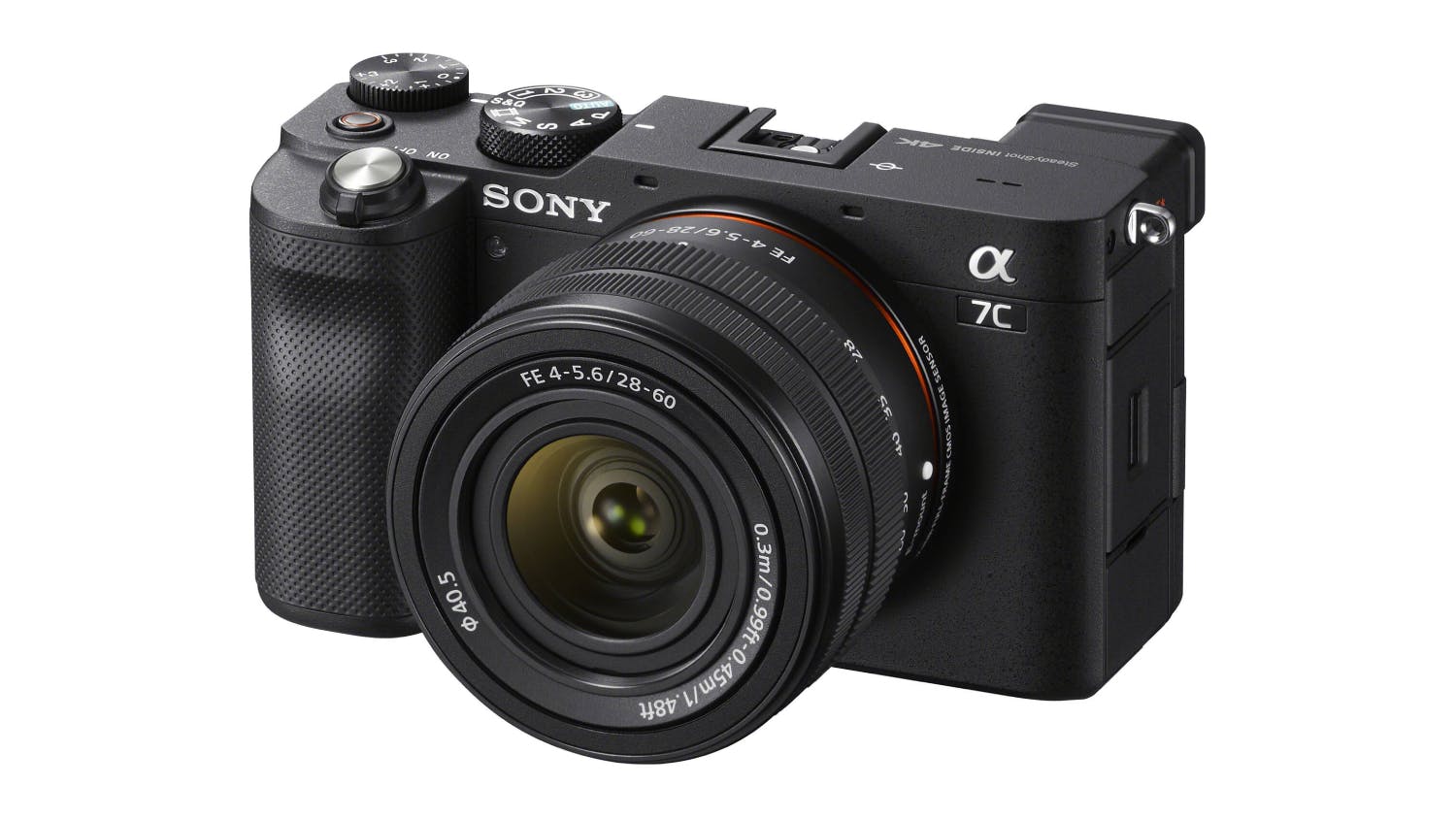Sony Alpha 7C Full Frame Mirrorless Camera with 28-60mm f/4-5.6 Lens - Silver