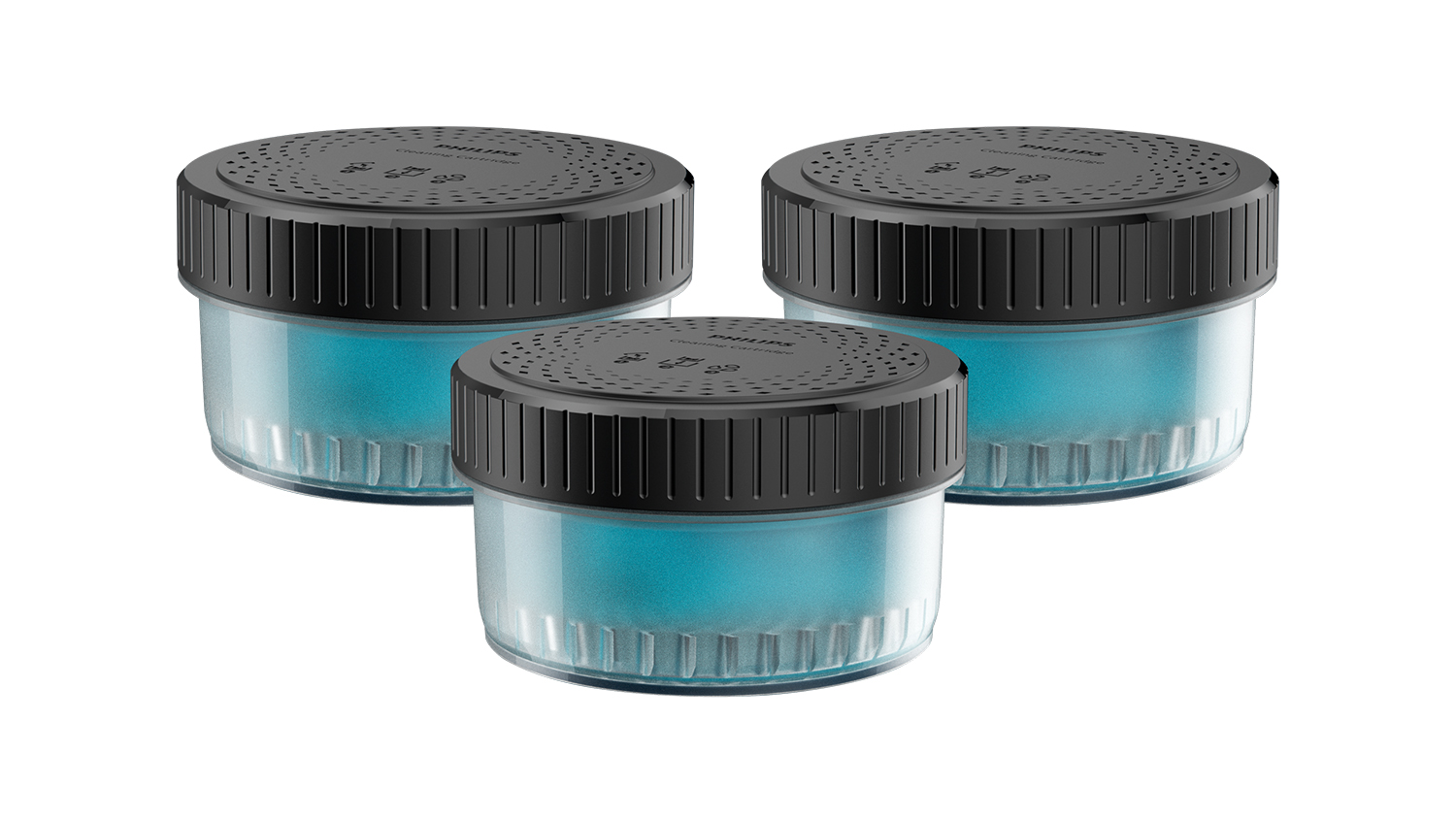 Philips Quick Clean Pod Replacement Cartridge 160ml - 3 Pack (CC13/51)