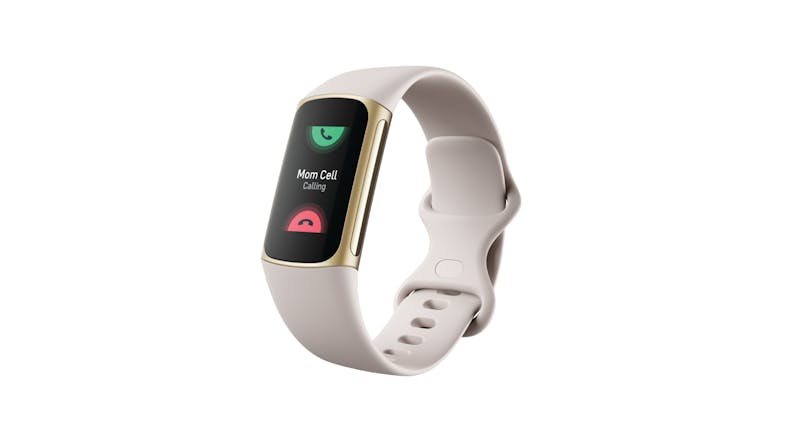 Fitbit Charge 5 - Lunar White/Soft Gold