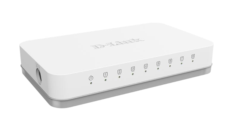 D-Link DGS-1008A 8-Port Gigabit Desktop Switch