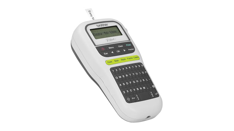 Brother PTH110 Portable Label Maker - White