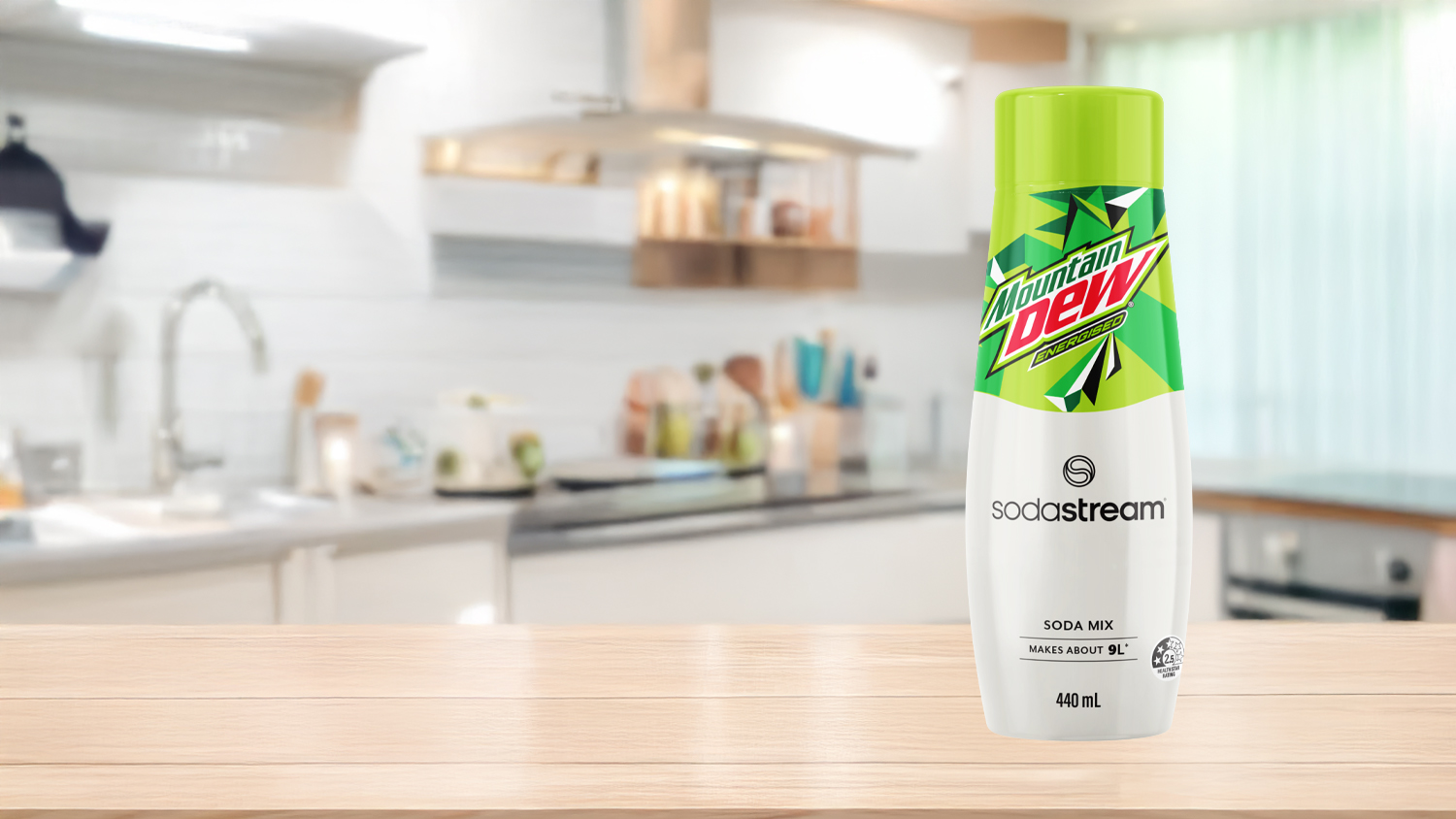 SodaStream Mountain Dew Syrup/Soda Mix - 440ml (1924208640)