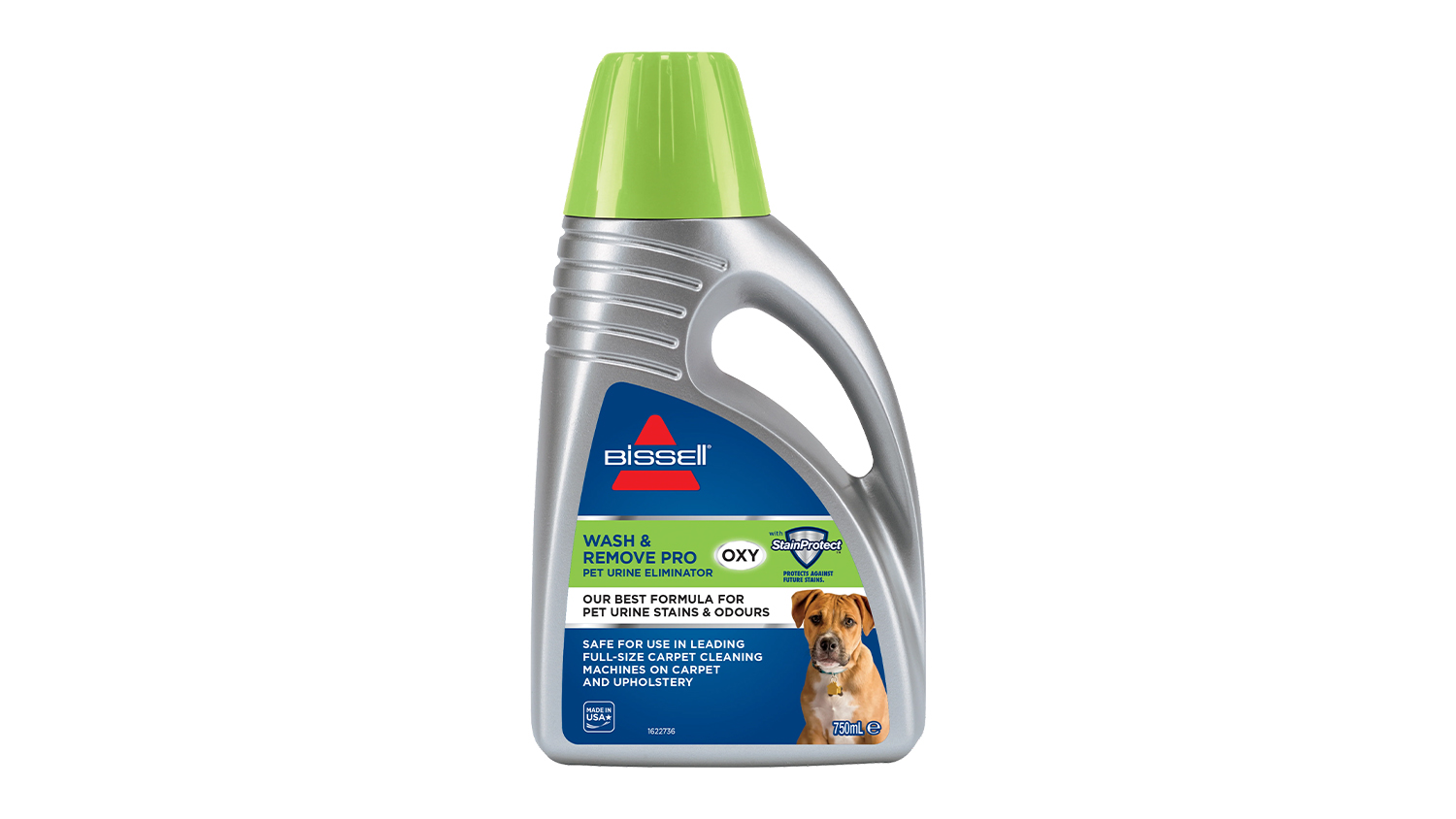 Bissell Wash & Remove Pro Oxy Pet Urine Eliminator Formula - 750ml (2833E)