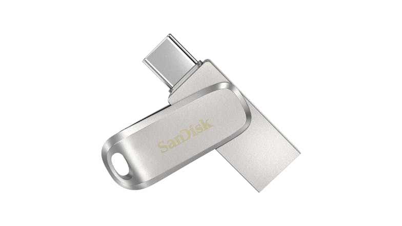 SanDisk Ultra Luxe Dual USB Type-C Flash Drive - 64GB