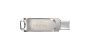 SanDisk Ultra Luxe Dual USB Type-C Flash Drive - 128GB