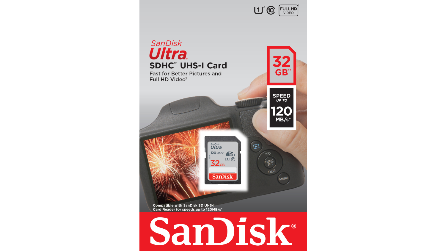 SanDisk Ultra SDHC Card - 32GB