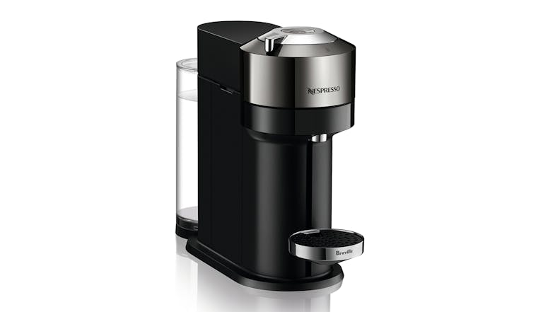 Nespresso Breville Vertuo Next Deluxe Espresso Machine - Dark Chrome