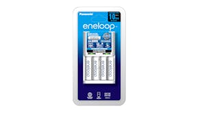 Panasonic Eneloop Overnight Battery Charger with 4 AA Batteries