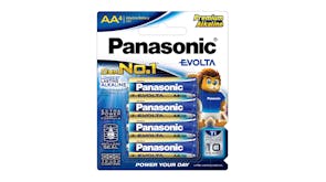 Panasonic Evolta AA Alkaline Battery 1.5V - 4 Pack