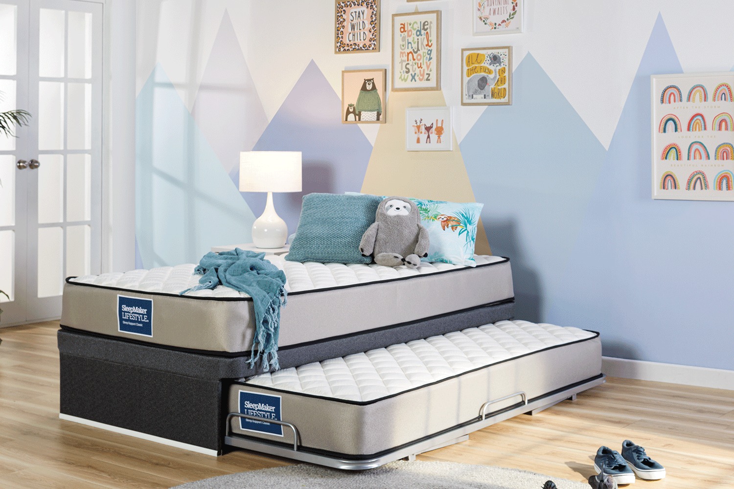 King single store bed specials