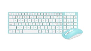 Bon.Elk Slim Wireless Keyboard and Mouse Combo KM-322 - Teal