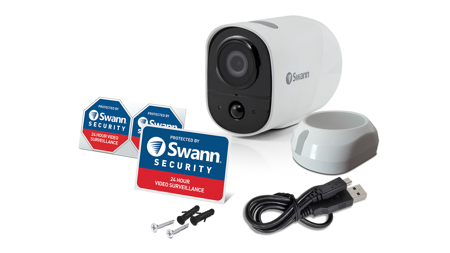 Swann Xtreem 1080p Indoor/Outdoor Wire-Free Security Camera with