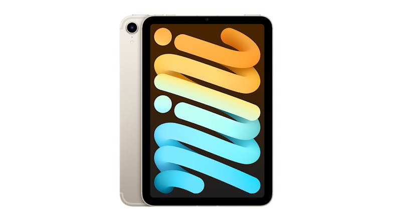 iPad mini 8.3" Wi-Fi + Cellular 64GB - Starlight (2021)