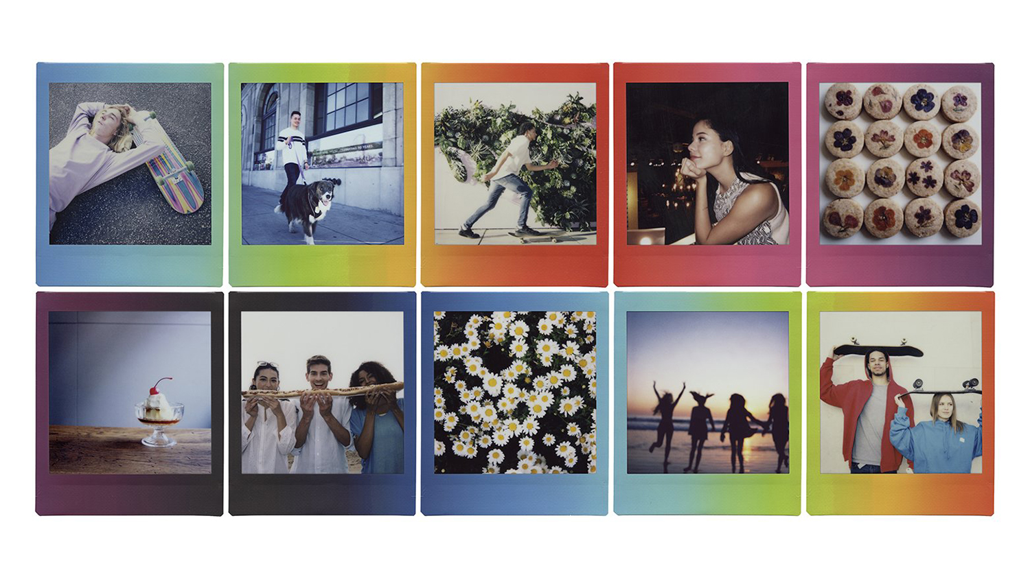 Instax Square Film 10 Pack - Rainbow