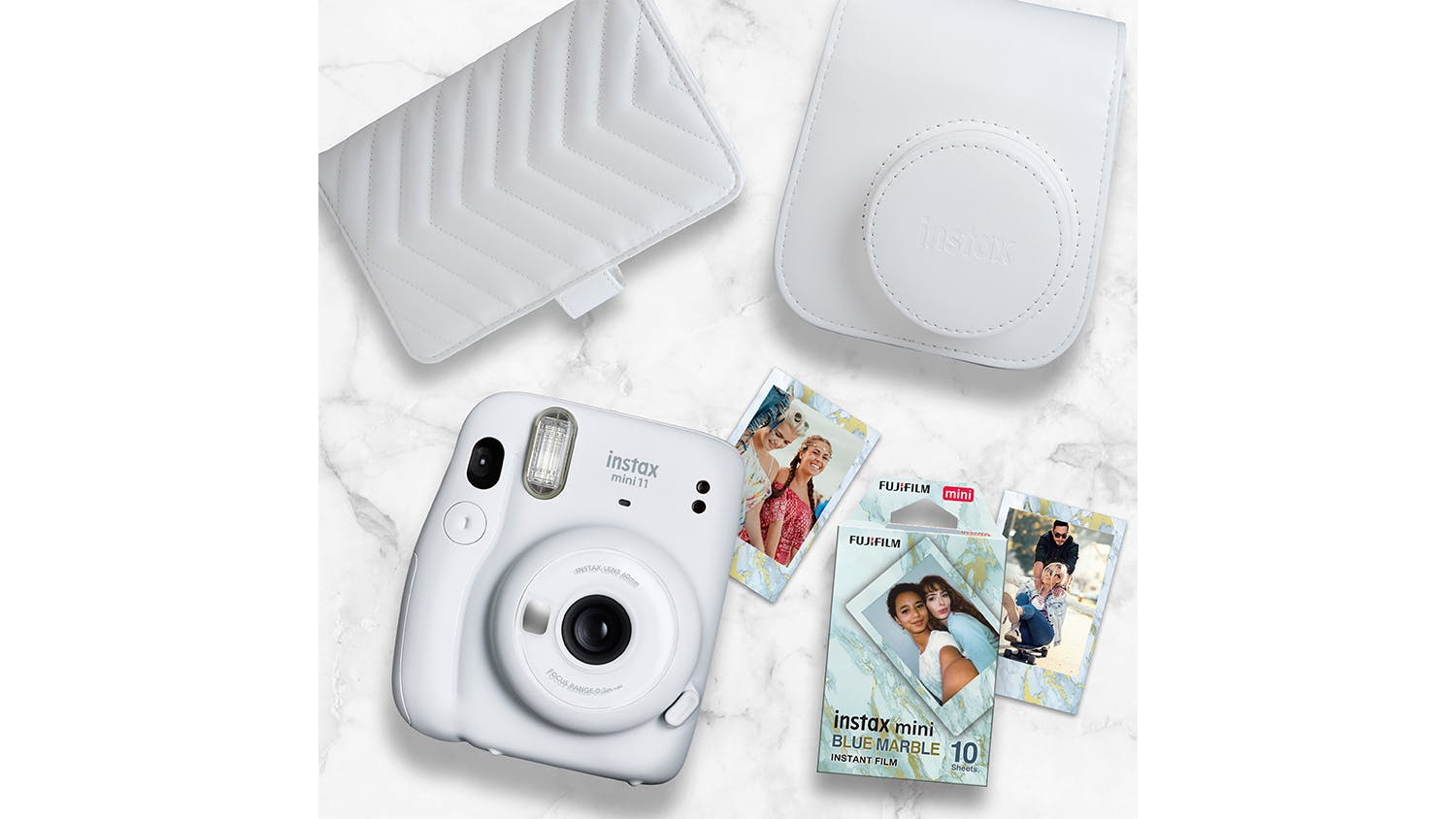 Instax Mini 11 Limited Edition Gift Pack - Ice White