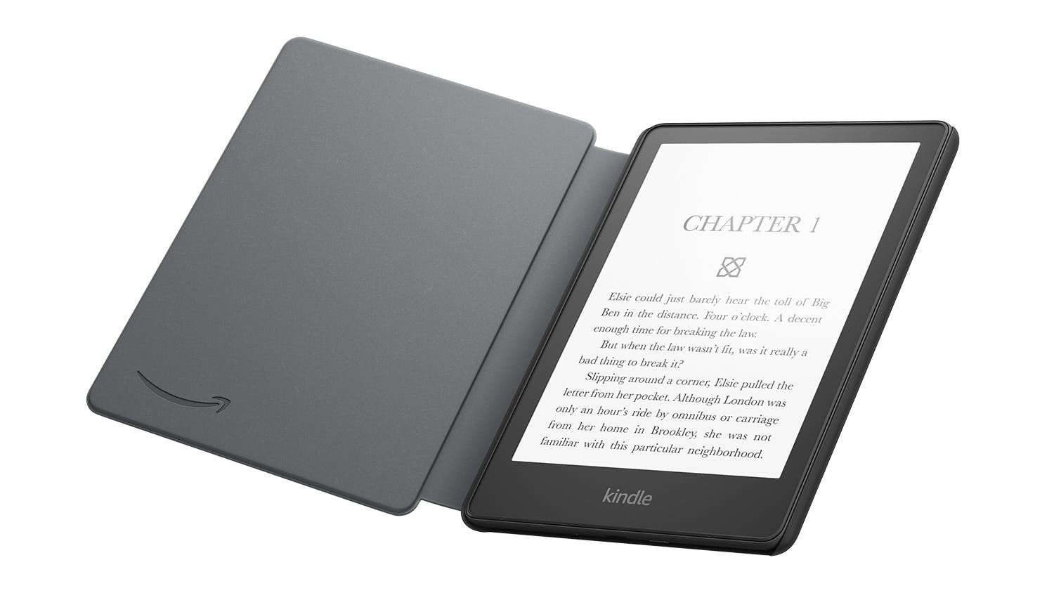 Amazon Leather Cover for Kindle Paperwhite 11th Gen (2021) - Black