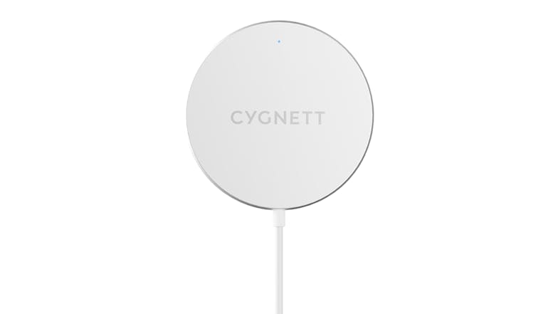 Cygnett MagCharge Magnetic Wireless Charging Cable 2m - White