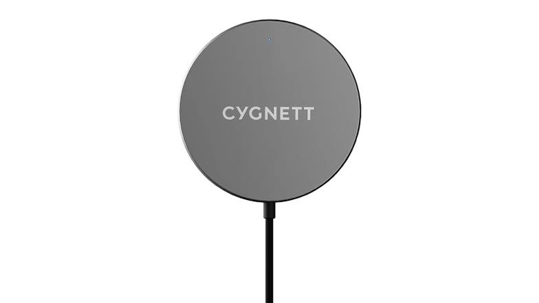 Cygnett MagCharge Magnetic Wireless Charging Cable 2m - Black