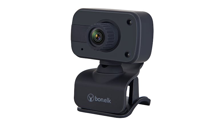 Bon.Elk Clip On 1080p USB Webcam - Black