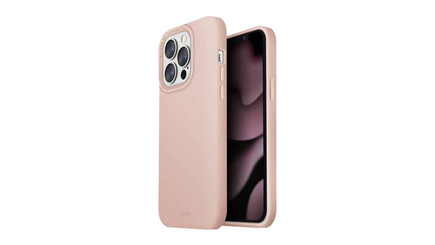 Uniq Lino Hue Case for iPhone 13 Pro - Pink